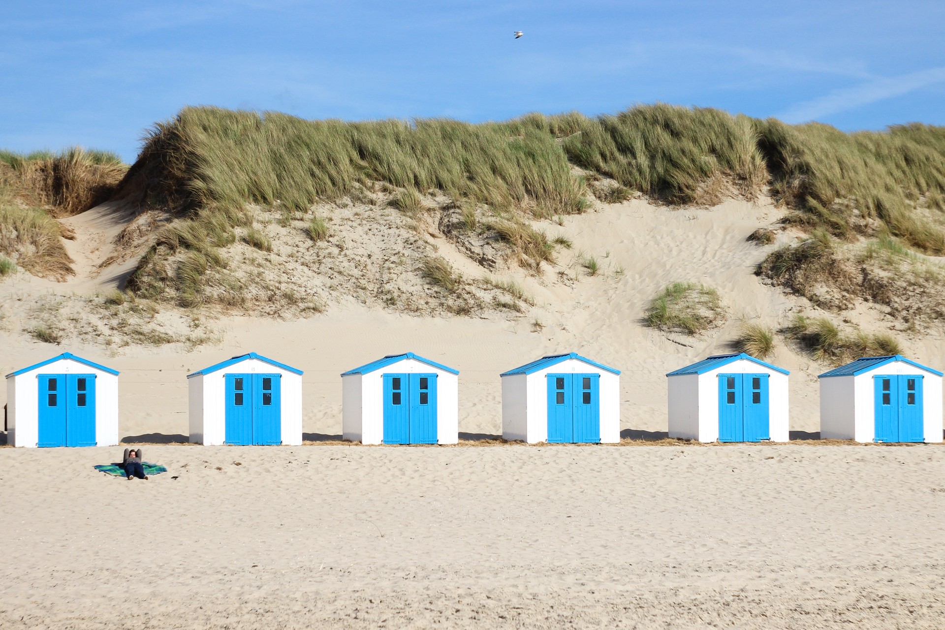 Strandhuisjes Texel Waddeneilanden