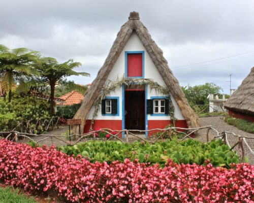 Traditionele huisjes Madeira